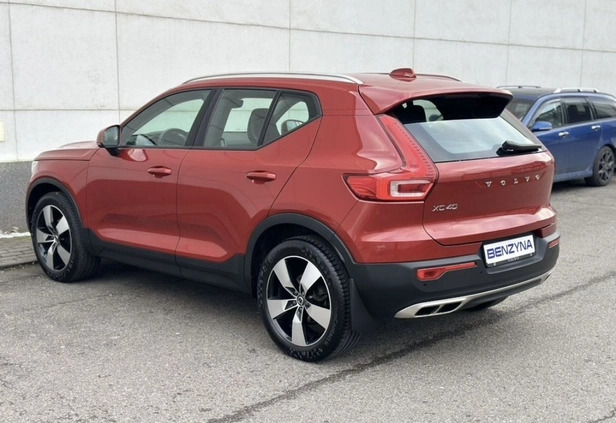 Volvo XC 40 cena 97900 przebieg: 58332, rok produkcji 2018 z Jeziorany małe 407